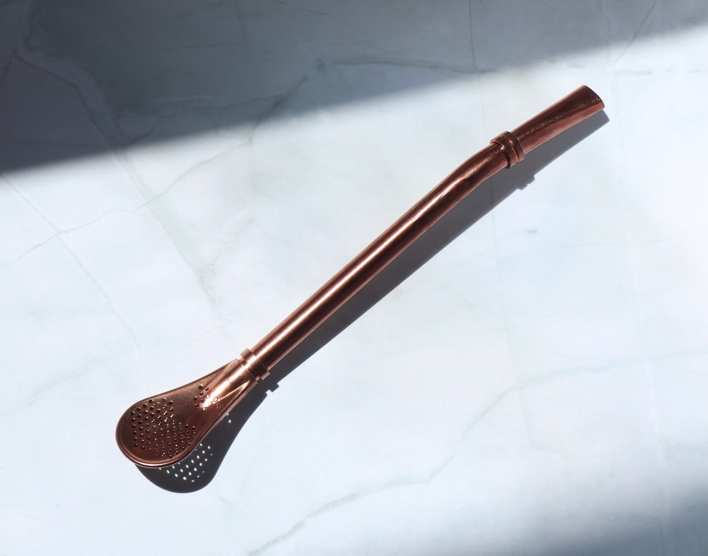 Rose Gold Tea Straw